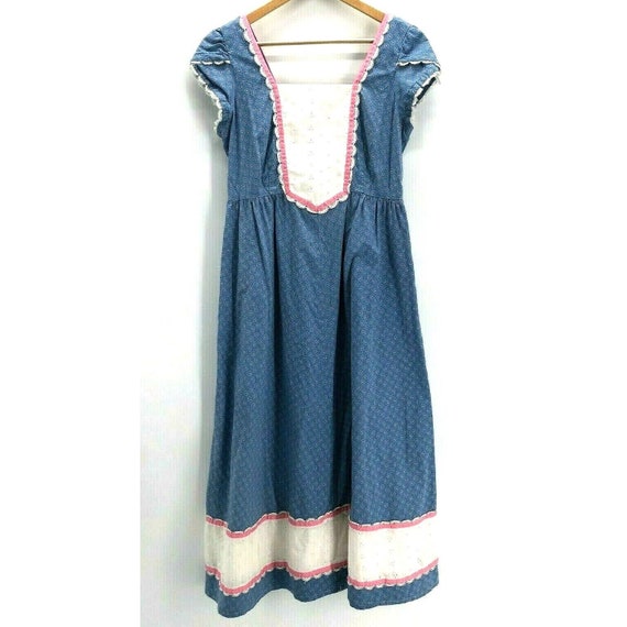 Vintage 70s Hilda Hawaii Maxi Dress  Size XS Boho… - image 1