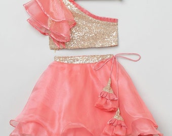 ghagra dress for baby girl