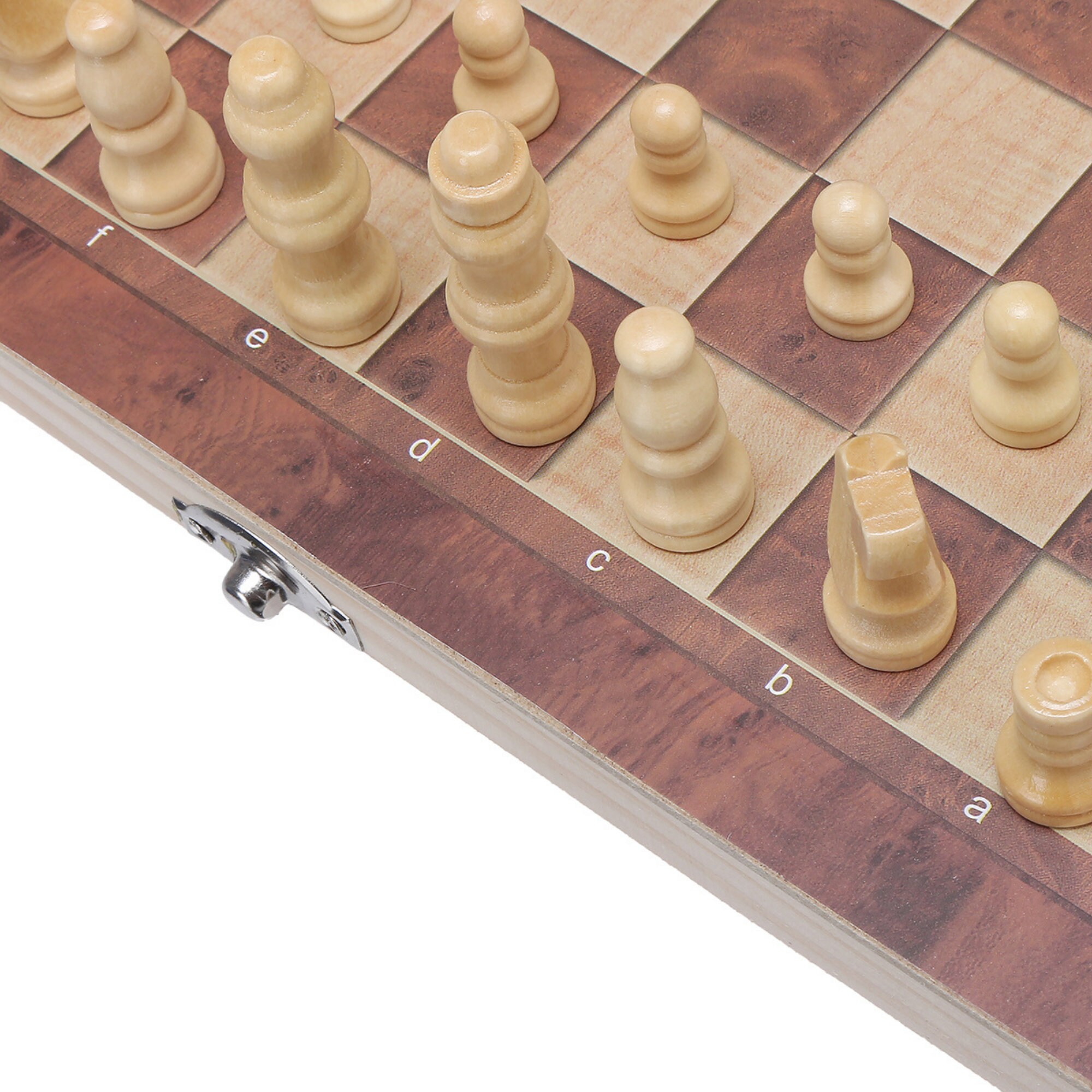Wooden foldable chess board 29cm Etsy