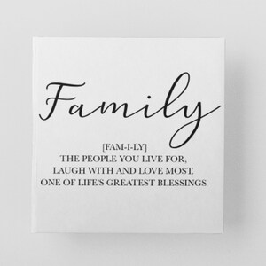 Definición de familia SVG, SVG, archivo de corte cricut, cita svg, familia svg, archivo de corte SVG
