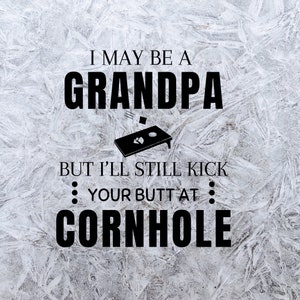 コーンホール SVG、おじいちゃん SVG、ビーンバッグ投げ SVG、コーンホール愛好家、クリカット用 SVG、シャツ用 SVG、マグカップ用 SVG、面白いコーンホール SVG