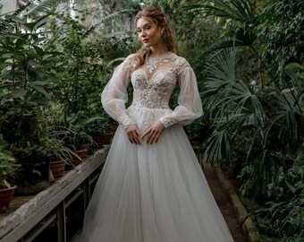 fairy type wedding dresses