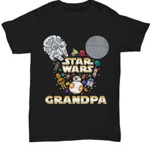 Star wars grandpa shirt
