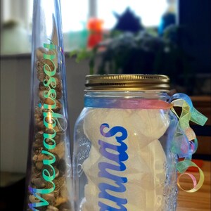 Personalised sweet jars