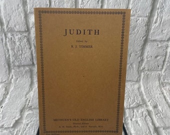 Judith - B.J. Timmer; 1952; Methuen's Old English Library