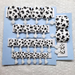 Cow Print Press On Toenails | Cow Print Press Ons | Cow Print Toenails | Press On Toenails | Cow Print | Toenails | Press Ons