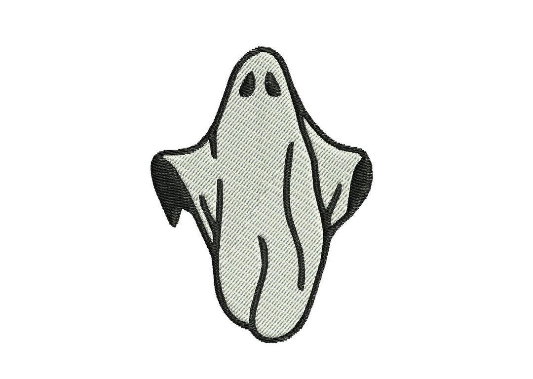 Bedsheet Ghost Embroidery Design for Machine Embroidery. Etsy