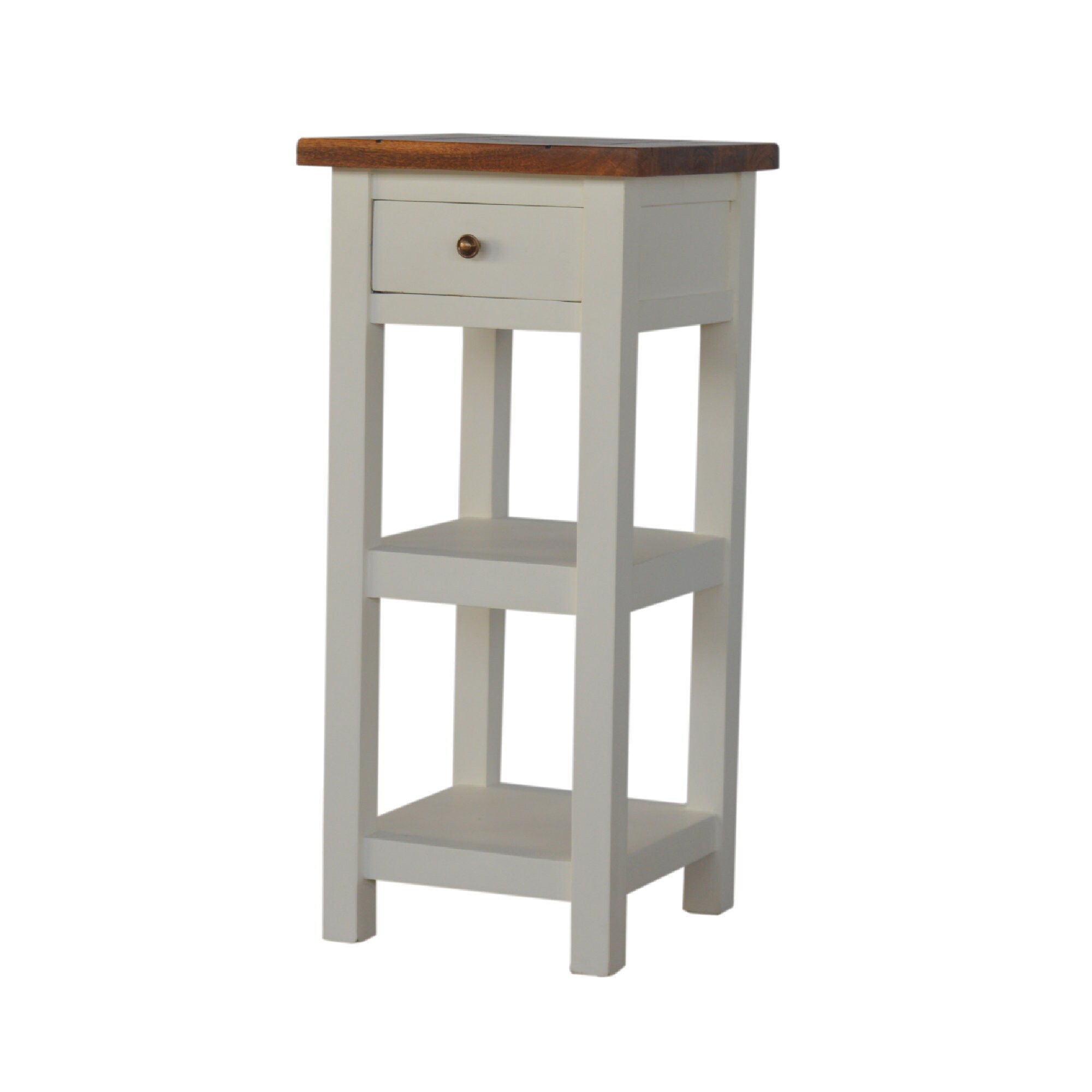 Solid Wood Telephone Table Corner Side Table Hall End Table Etsy