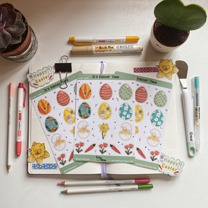 It&#39;s Easter Time Theme Sticker Sheet