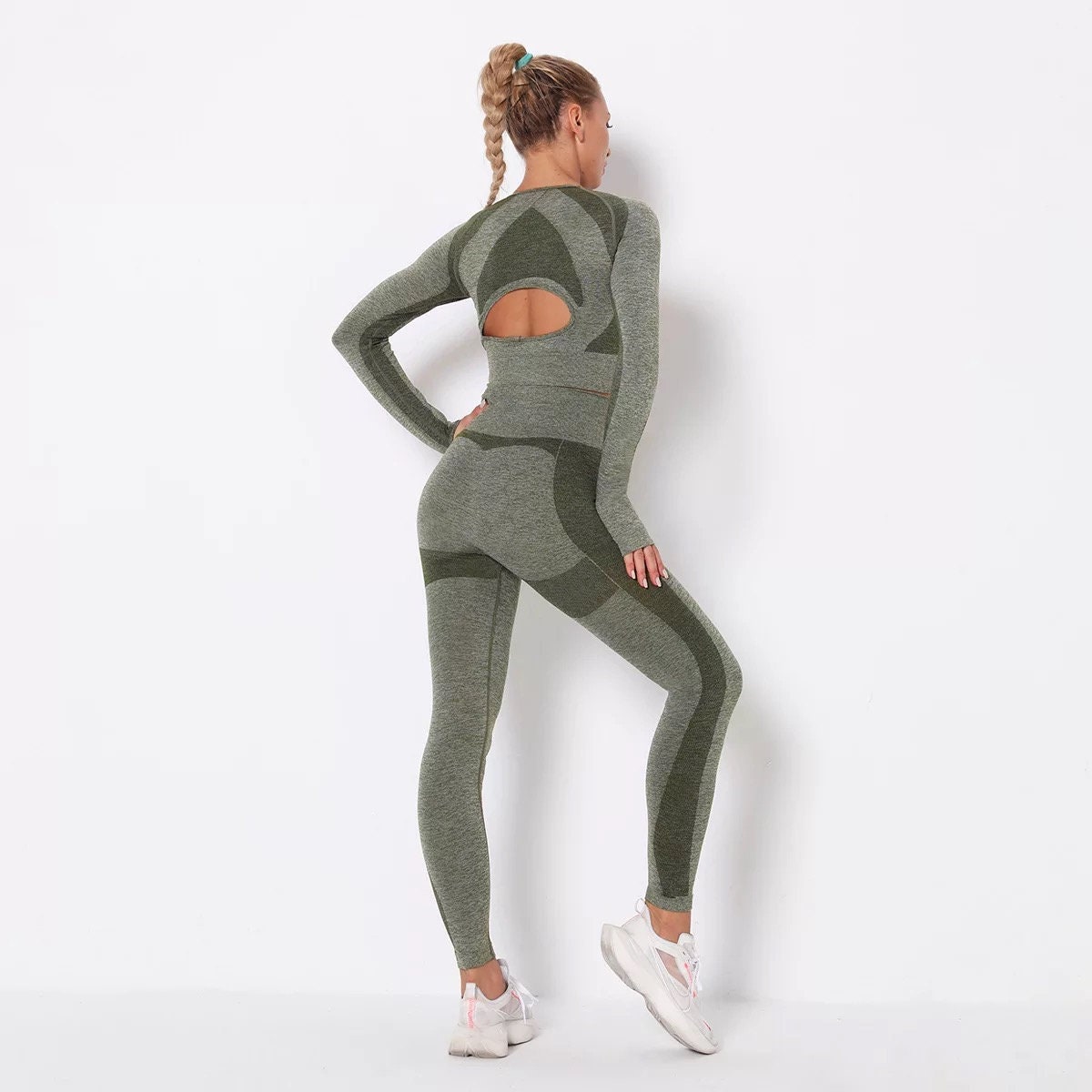 Laupuor Grace Studio-Tentacles Leggings for Women Tummy Control Stretch Workout Butt Lift-High Waist Yoga Pants for Women. 