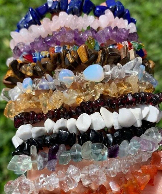 Custom Crystal Bead Bracelets Etsy
