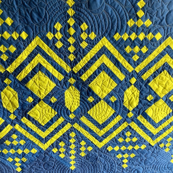 Scandinavian Quilt - Etsy