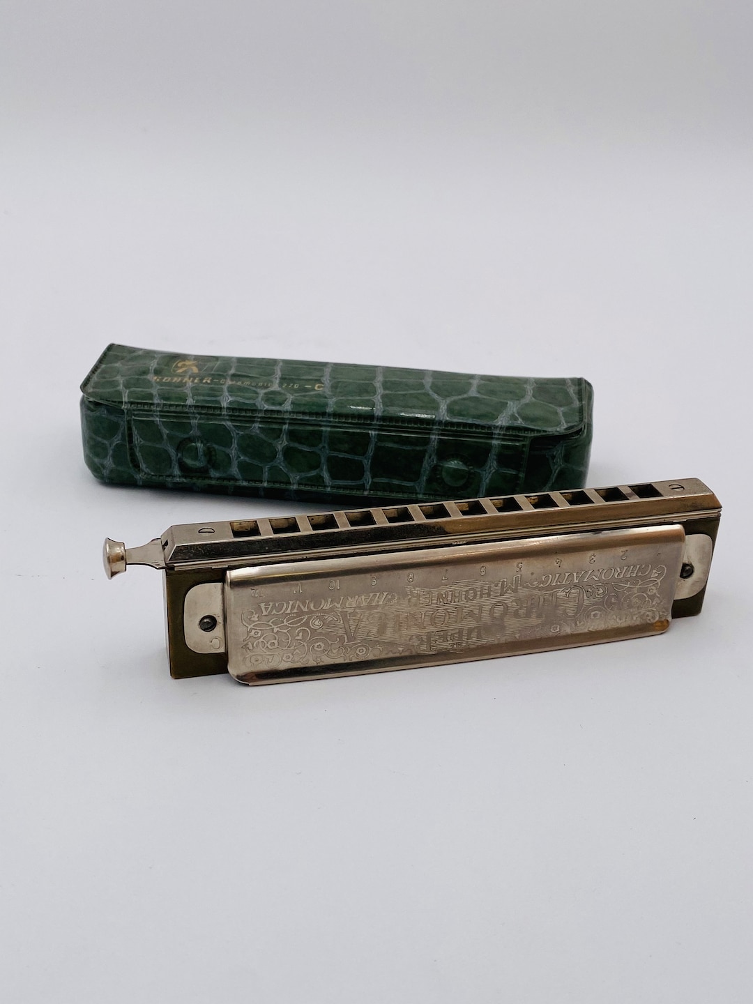 Vintage 1960s HOHNER Super Chromonica 270 Harmonica - Etsy