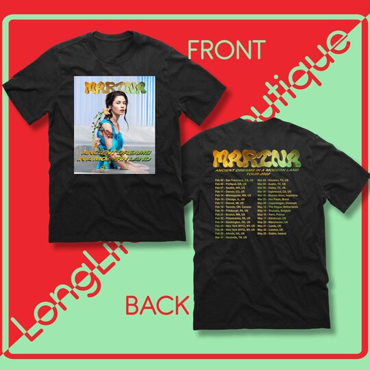New Marina and the Diamonds shirt Marina Diamandis' Ancient Dreams in a Modern Land t-shirt