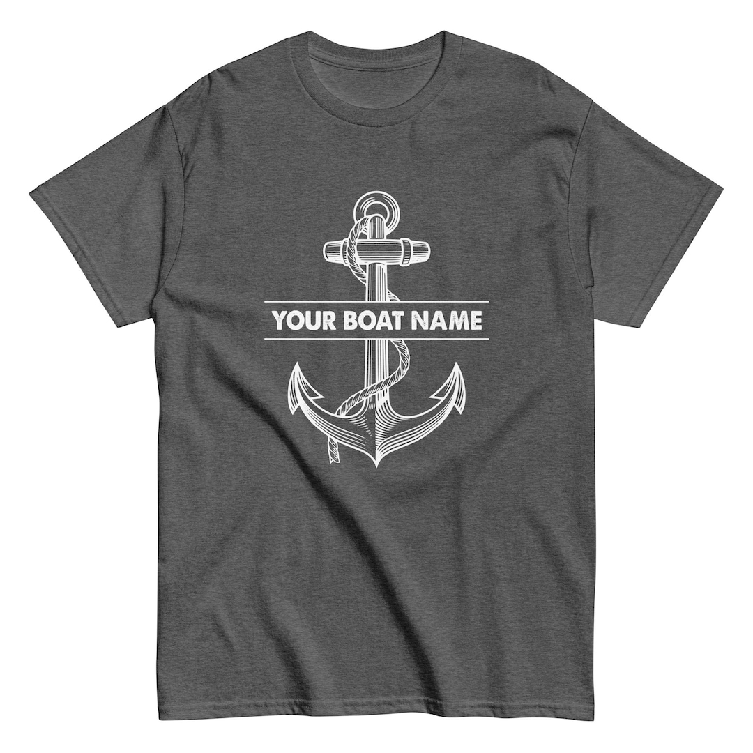 Custom Boat Shirt Family Boat Shirts Personalized Boat - Etsy