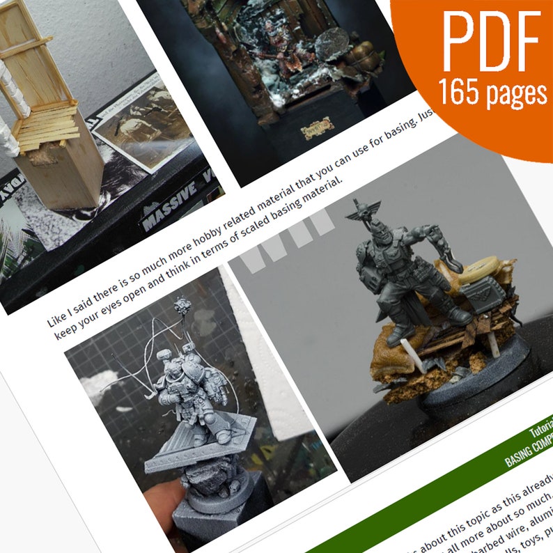 Tutorial - Basing Compendium, Part 1 - Etsy