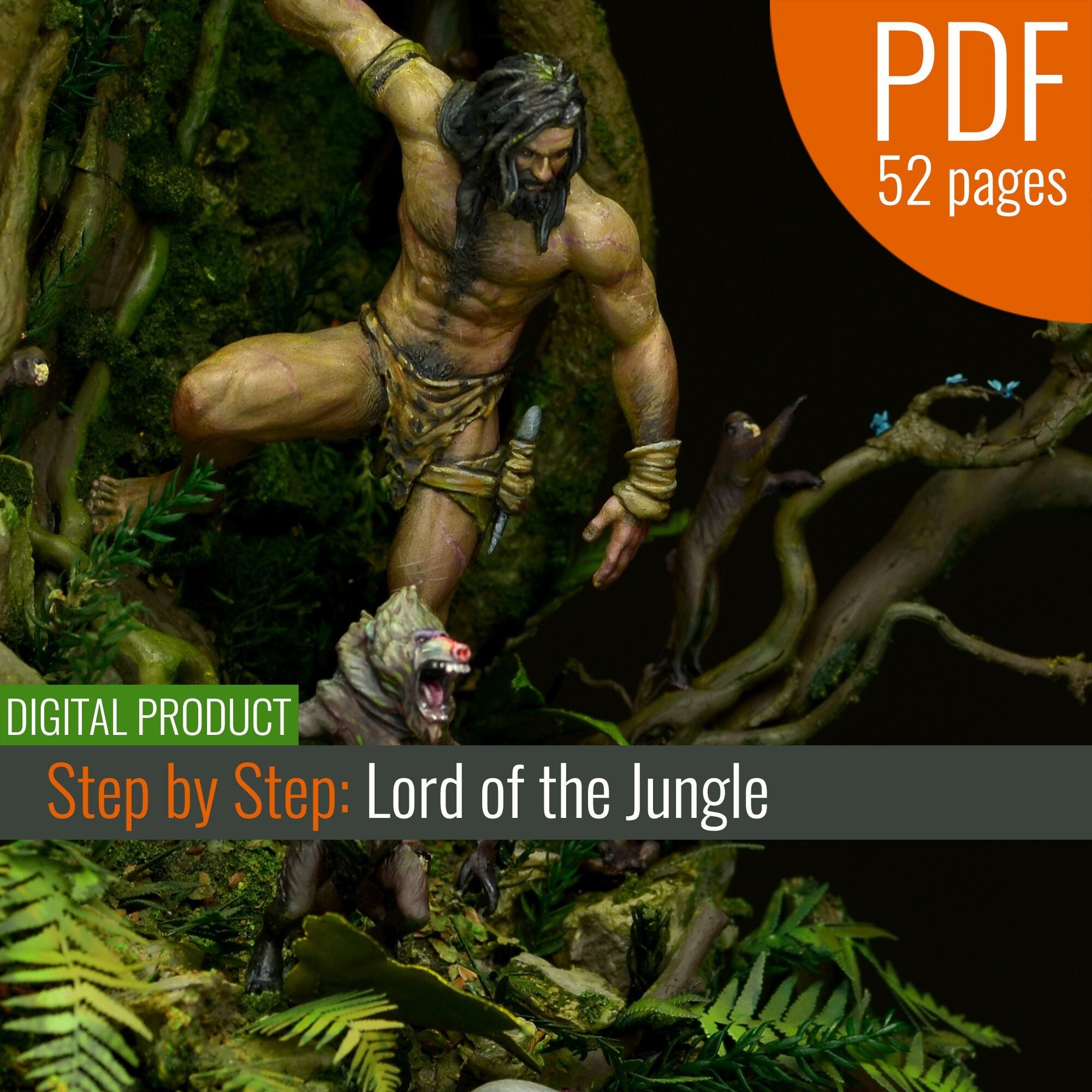 Step By Step Lord Of The Jungle Etsy Step By Step Lord Of The Jungle Etsy