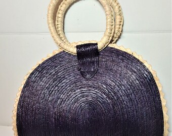 purple leaf handbolsas