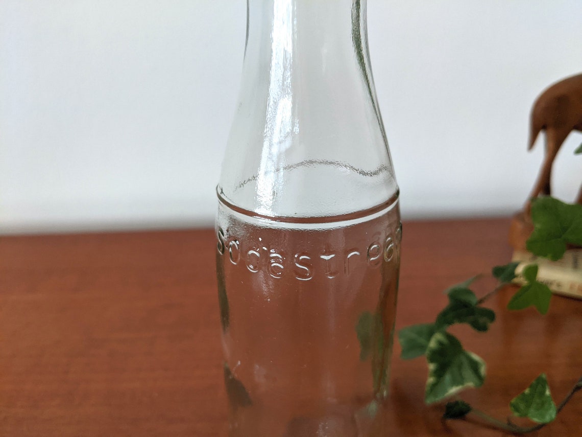 Vintage SodaStream Glass Bottle Original 1970s Etsy