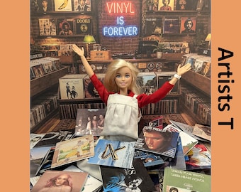 Miniature Albums with Covers  |  Artists - T