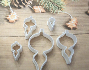 Christmas Ornament #1 Cookie/Fondant/Clay Cutters