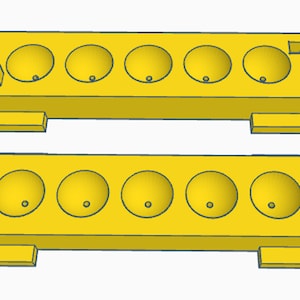 Bead Piercing/Reaming Tool 8mm & 10mm, Top Holes