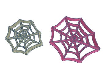 Spider Web Cookie Cutters - 3 inch or 4 inch