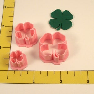 Shamrock Cookie/Fondant/Clay Cutters - 5 Sizes Available