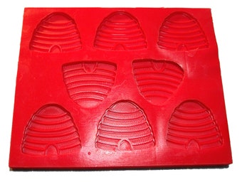 Silicone Mold for 1.5 Inch Beehive