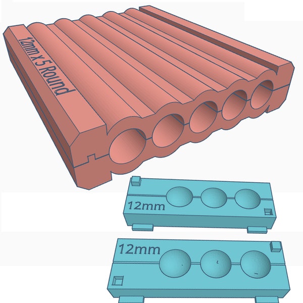 Round Bead Rollers - 10 Sizes Available