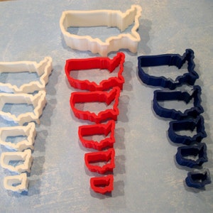 US Map Cookie/Fondant/Clay Cutters