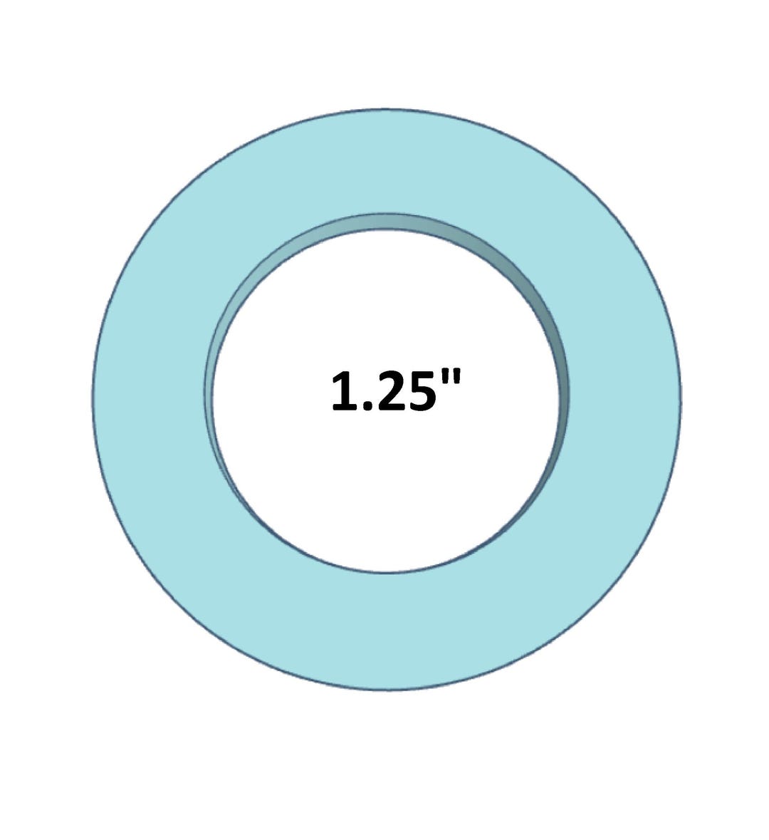 Circle Extruder Disc (2 Inch or 57mm) - 1 1/4in Circle - Etsy