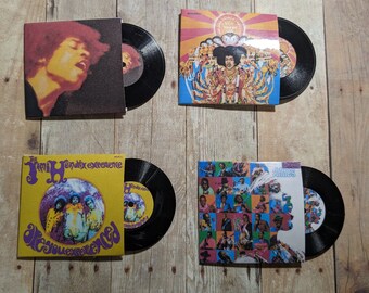 1:6 Scale Album With Cover Set - Jimi Hendrix Collection