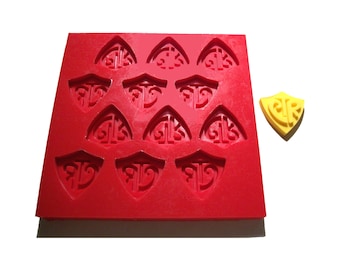Silicone Mold for 1.5 Inch CTR Shields