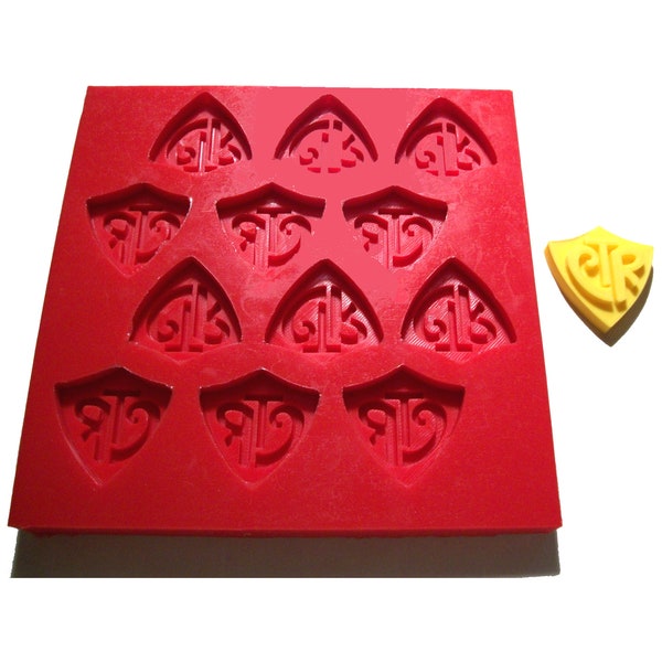 Silicone Mold for 1.5 Inch CTR Shields