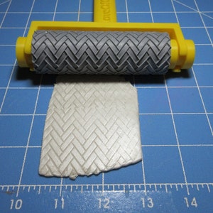 Texture Roller - Herringbone - 4, 6 or 8 inch