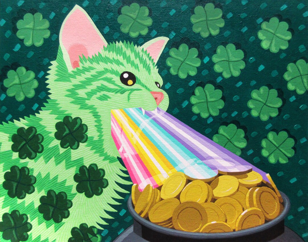 St. Catrick Print - Etsy