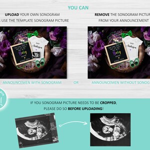 mardi gras birth announcement
