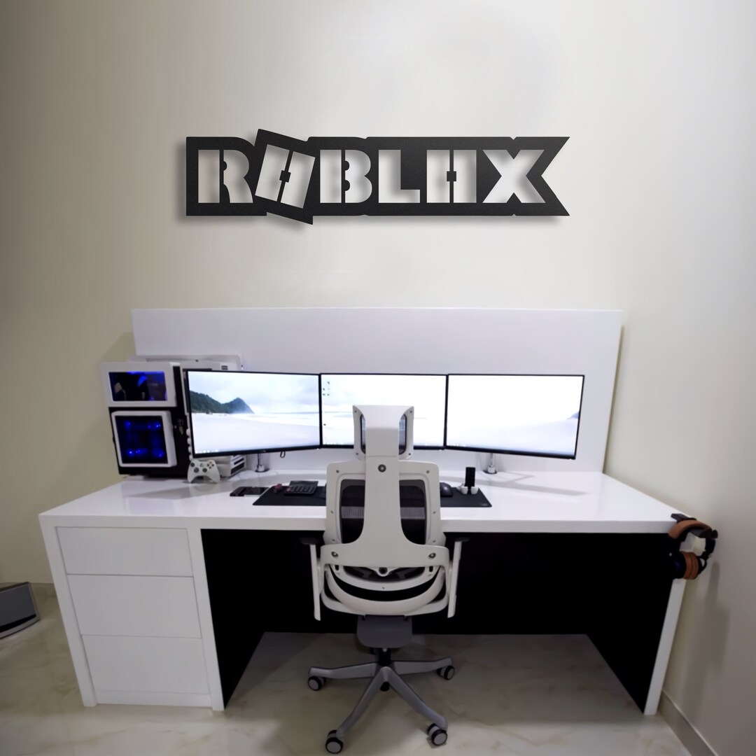 Roblox Metal Wall Art Unique Roblox Wall Decor for Gamer - Etsy
