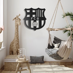 Barcelona Wall Decor, Barcelona Metal Wall Art, Barcelona Wall Sign