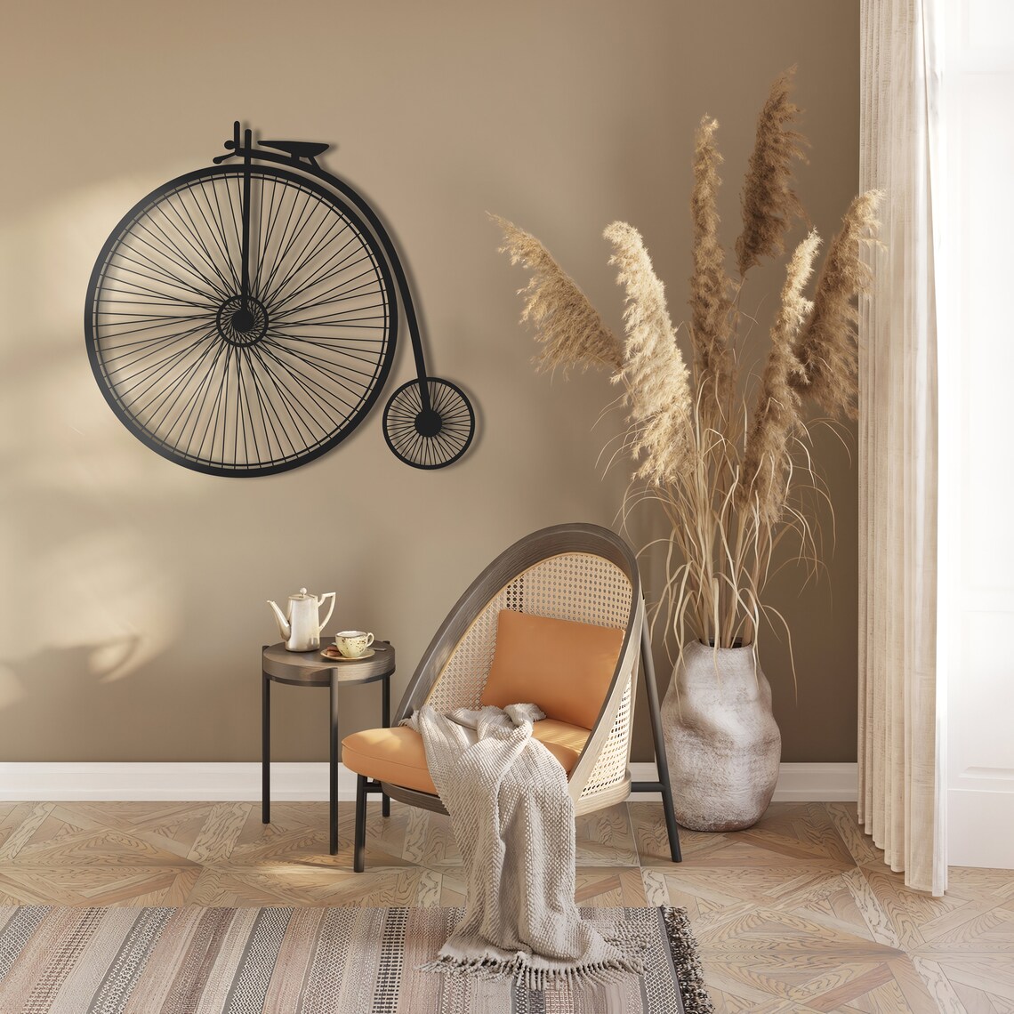 Bicycle Metal Wall Art Bicycle Wall Sign Outdoor Metal Wall Etsy