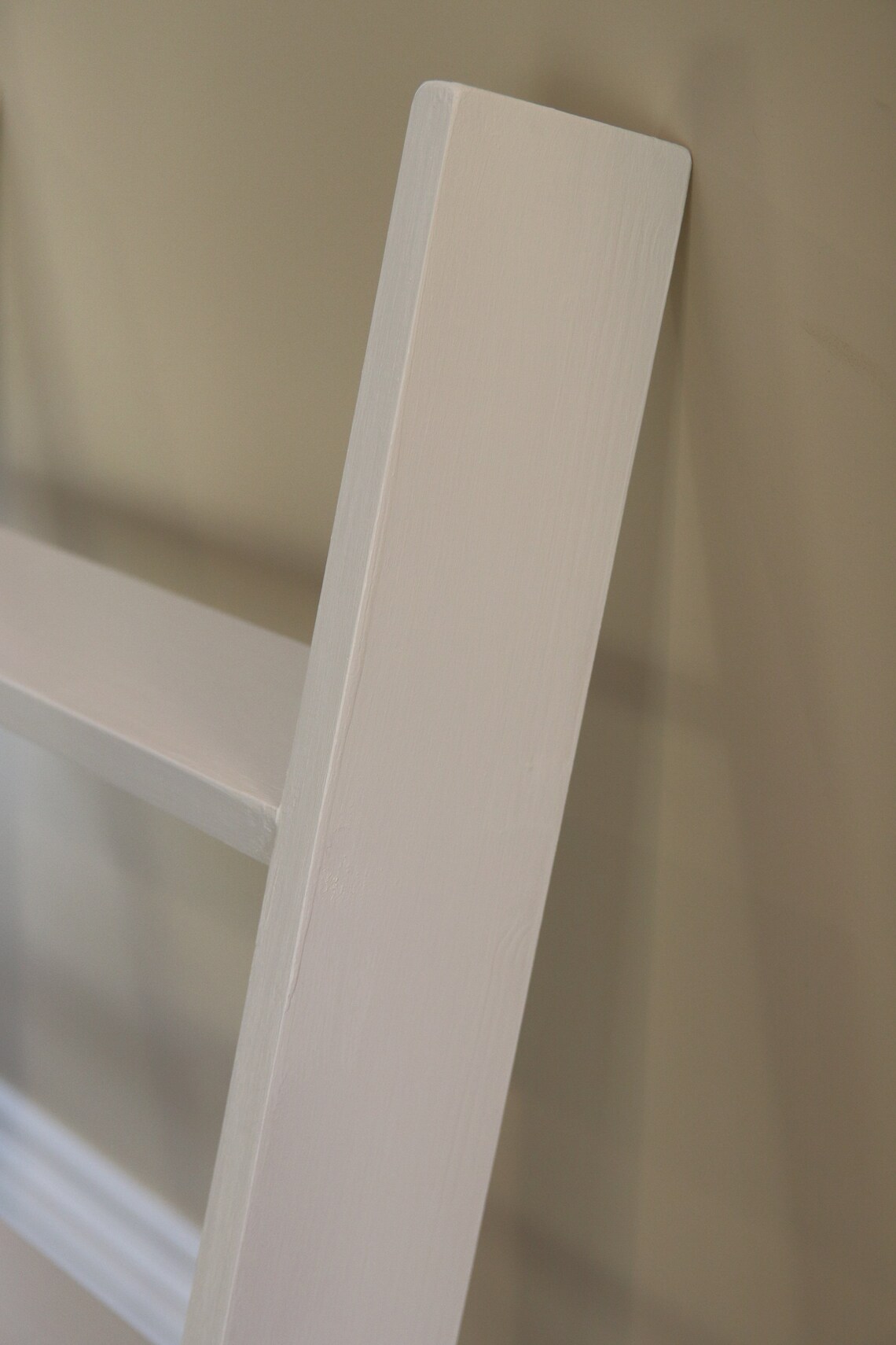 White Blanket Ladder / Blanket Ladder / White Blanket Rack / Etsy