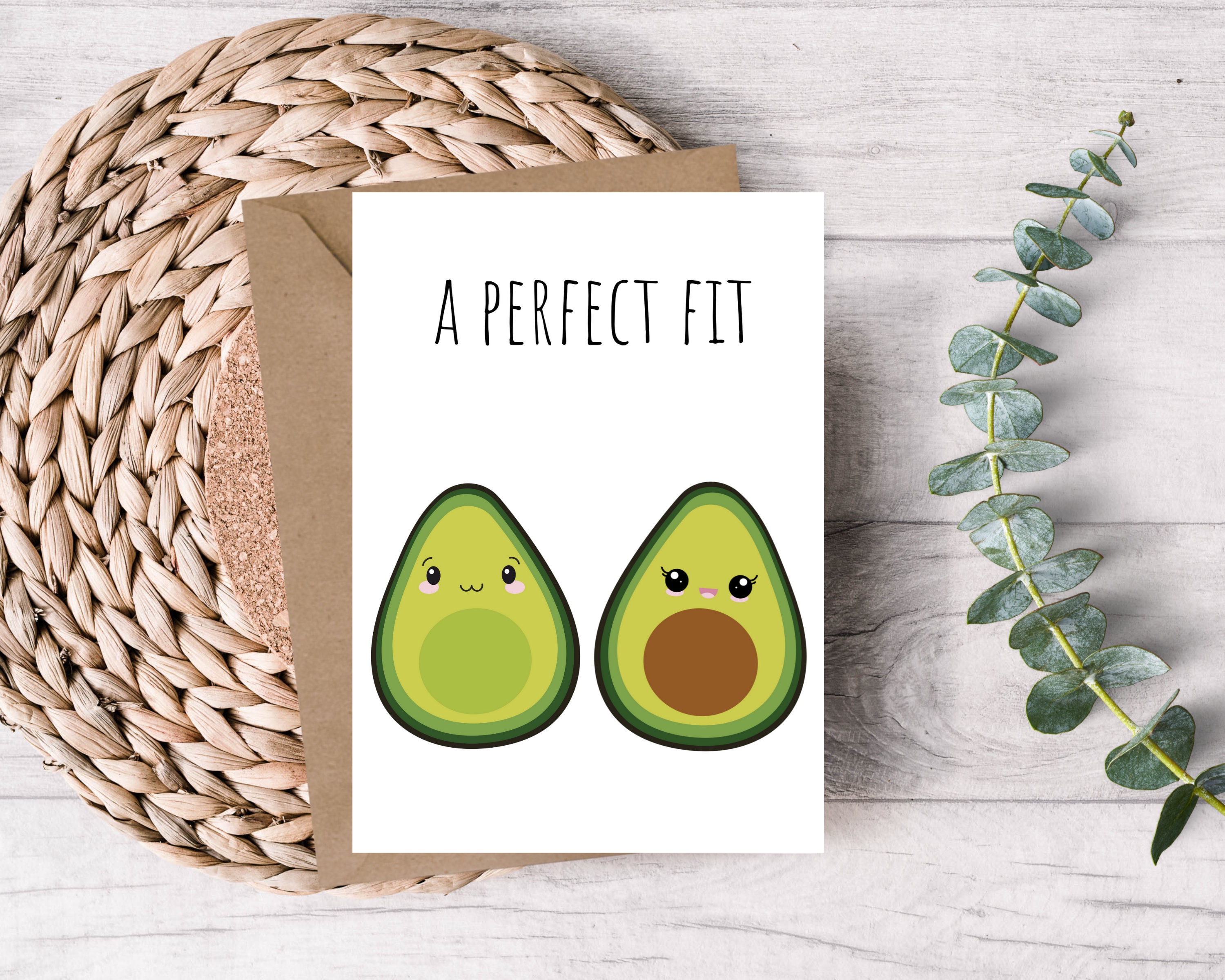 Printable Anniversary Card - Printable Card - A Perfect Fit Card ...