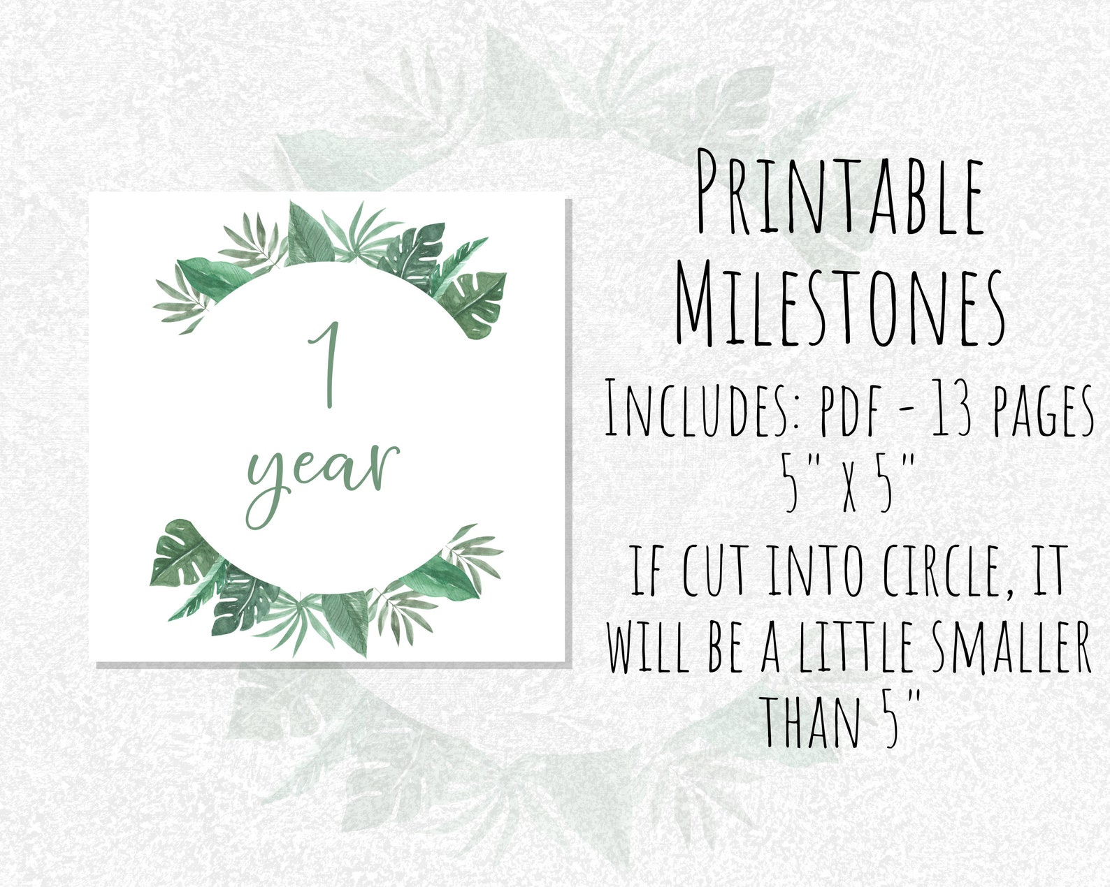 Printable Baby Milestones Printable Milestones Printable Milestone ...