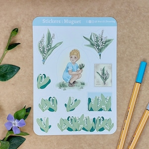 Stickers Muguet 1er Mai