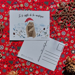 Carte postale Marmotte