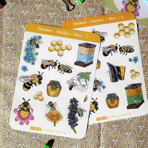Stickers Abeilles 1 - 2
