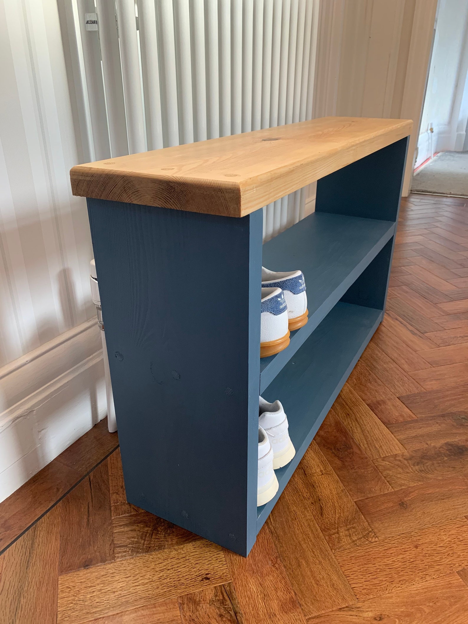 Rustic Shoe Rack Handmade Rustic Bench Farmhouse Shoe Etsy UK