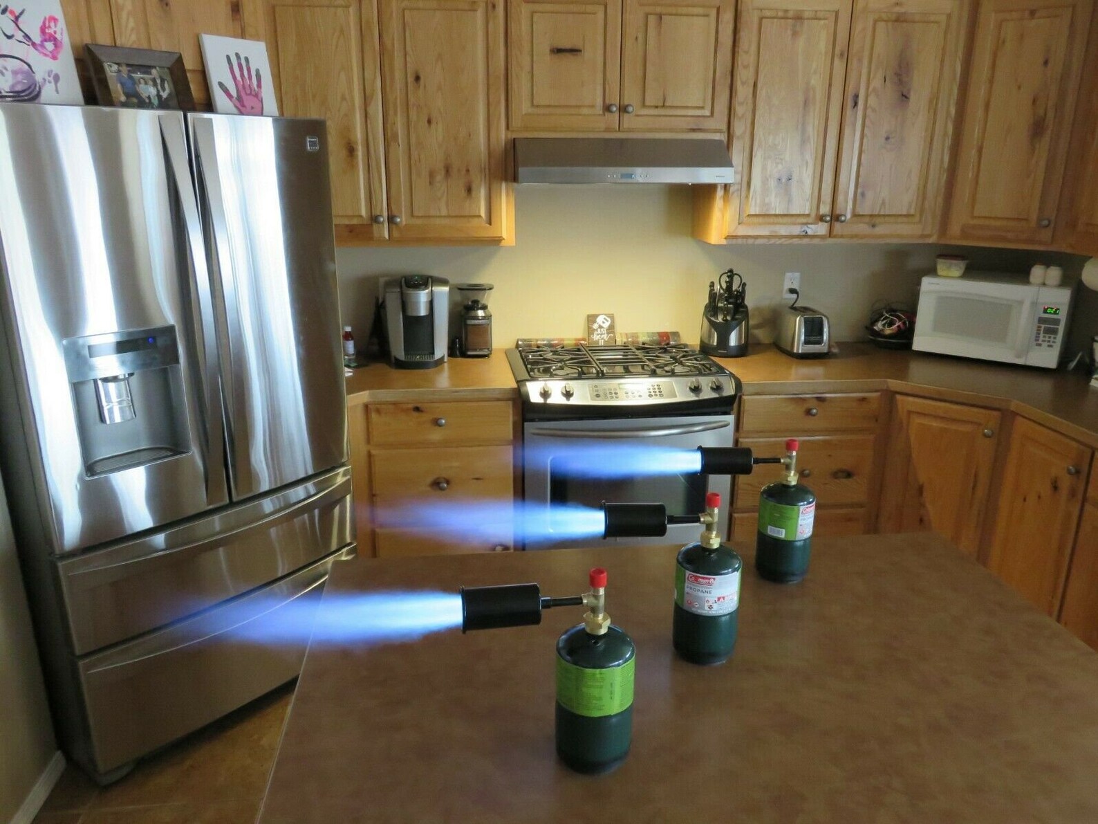 Culinary Cooking Torch Searing Sous Vide, Creme Brulee, Camping