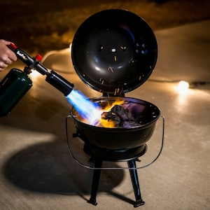 Culinary Cooking Torch :  Searing Sous Vide, Creme Brulee, Camping, Charcoal Starter, Glass Blowing, Metal Melting -  SearPro (Generation 2)